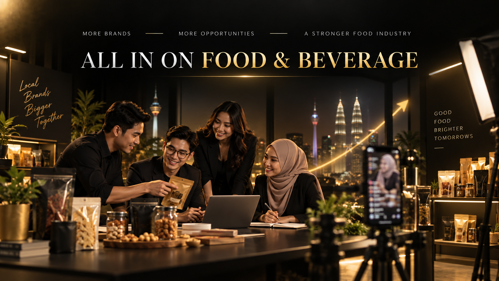 Food and beverage brand growth