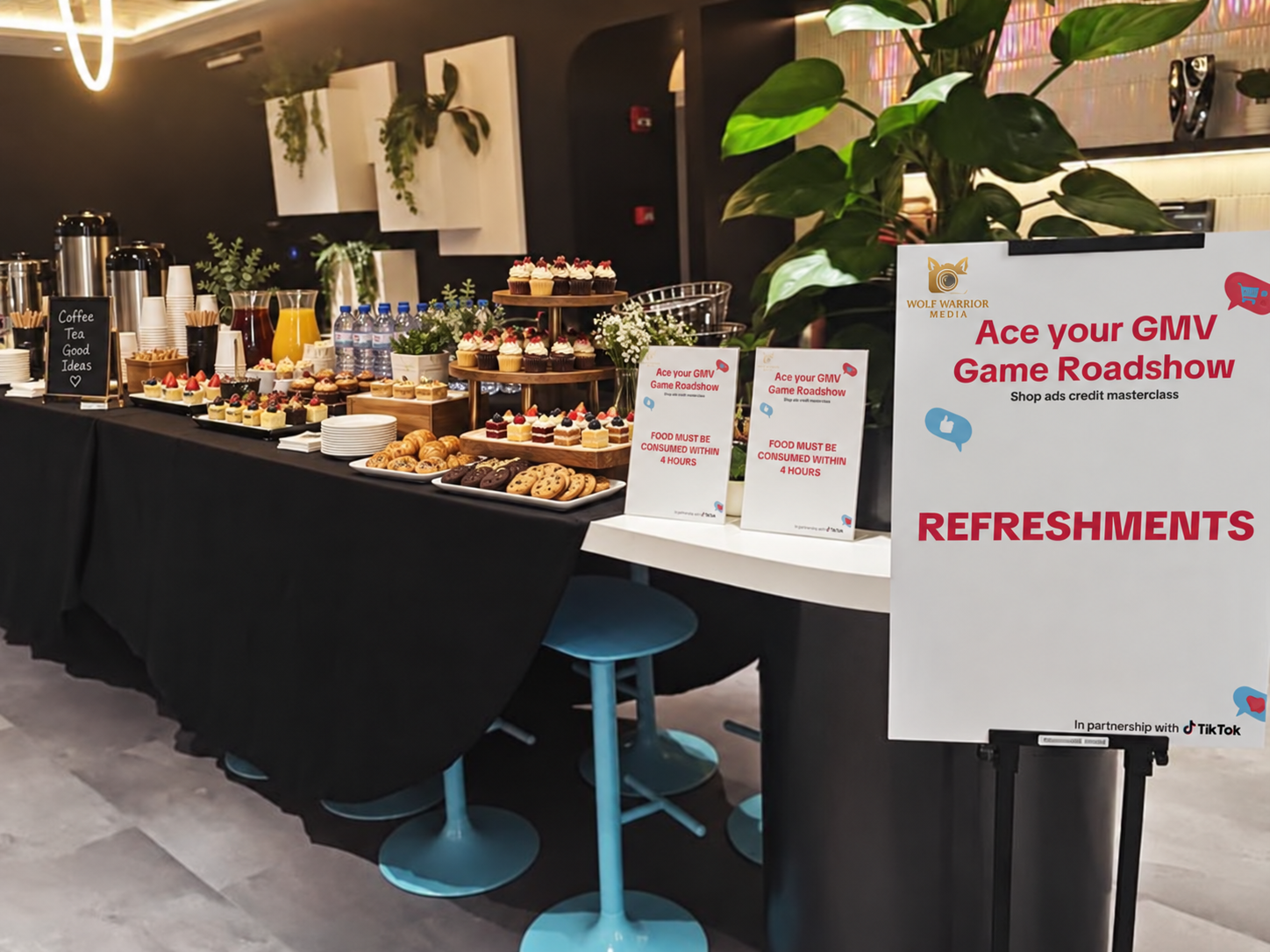 TikTok merchant event setup